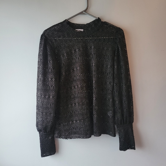 Ardene nwt Lace mesh top sz xl - Picture 3 of 8